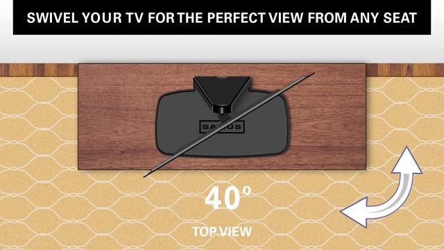SANUS WSTV1 - Swiveling TV Base смотреть онлайн