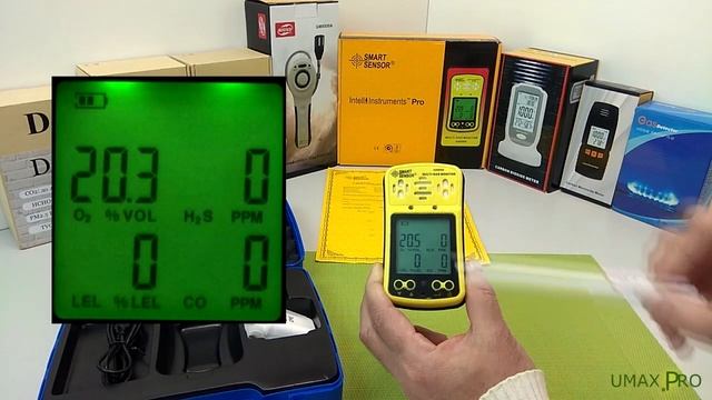 Газоанализатор AS8900 - угарный газ, кислород, сероводород, взрывоопасные газы (CO, O2, H2S) смотреть онлайн