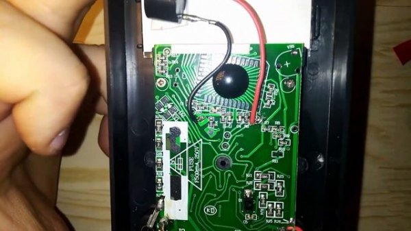 Добавляем buzzer в мультиметр dt830b.