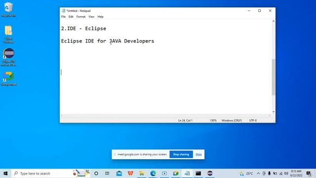 Day 1 - Installation and First Program in JAVA Complete JAVA training LIVE | Cyber Goddess смотреть онлайн