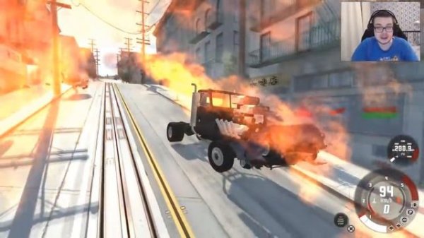 Смешные моменты Булкина #3 | BeamNG drive