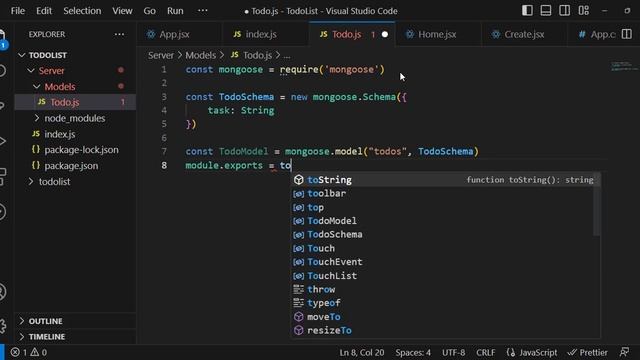 Building a Todo List App with MERN Stack | Todo Application using MongoDB + Express + React + Node смотреть онлайн
