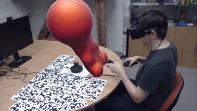 Sculpting in Virtual Reality - Oculus Rift DK2 + Razer Hydra смотреть онлайн