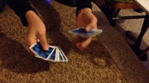 Фокус с картами.вольты дамы короли и тузы вместе.