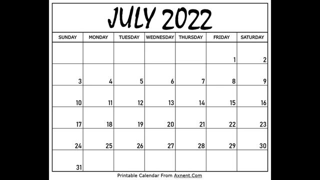 How to get free printable July 2023 calendar - Axnent смотреть онлайн