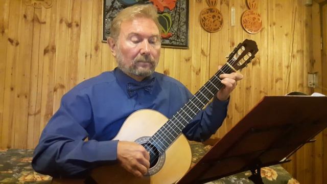 Шалом Алейхем! (Еврейская народная песня) на гитаре. Обработка О. Копенкова смотреть онлайн