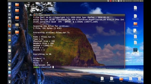 Extract a tar.7z file [Linux Terminal] смотреть онлайн