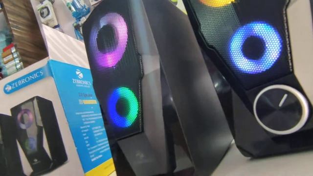 Zebronics - Zeb-Warrior RGB light USB powered 2.0 speaker Review смотреть онлайн
