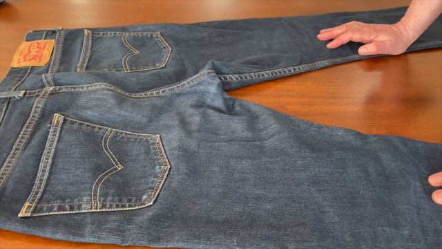 Levi's 513 MEN'S JEANS Full Review And Measurements.