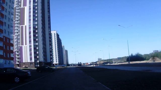 ЛО, д. Кудрово, Строителей пр. 27.05.18. смотреть онлайн
