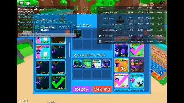 Trading Away DARK SOUL Roblox BGS смотреть онлайн