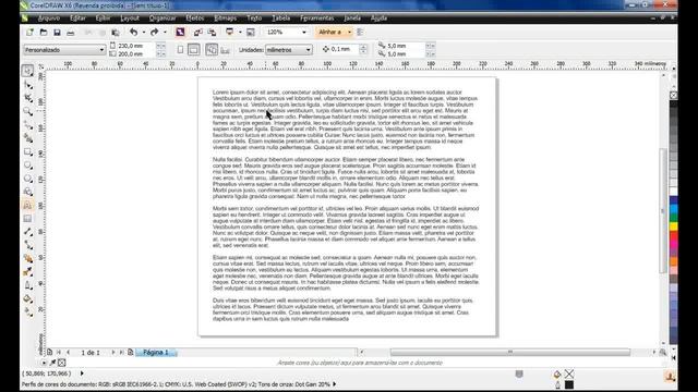 CORELDRAW: CONVERTER FONTE EM CURVAS смотреть онлайн