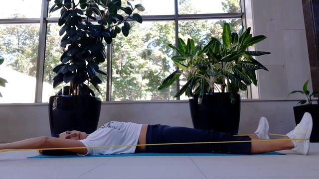 Комплекс упражнений с резиновой петлей смотреть онлайн