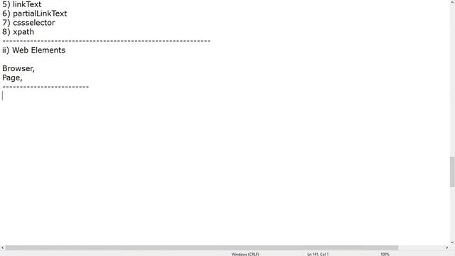 24. Element Handling in Selenium смотреть онлайн
