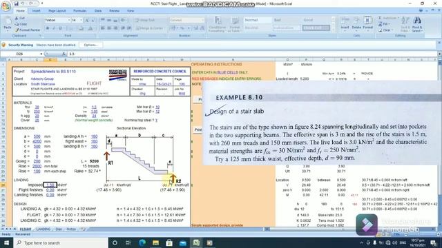 Stair Case Design With Free Excel Package смотреть онлайн
