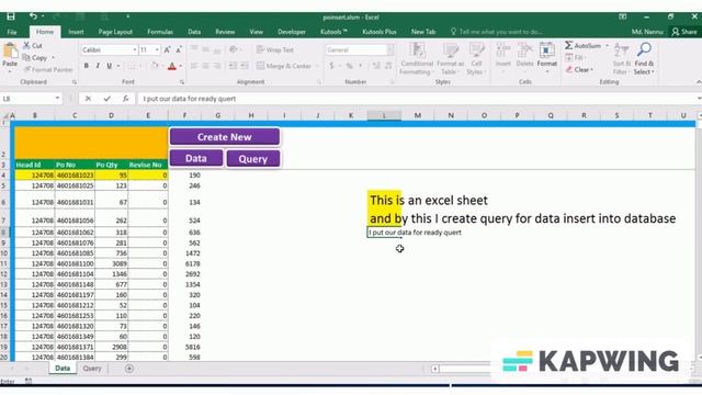 SQL Query From Excel смотреть онлайн