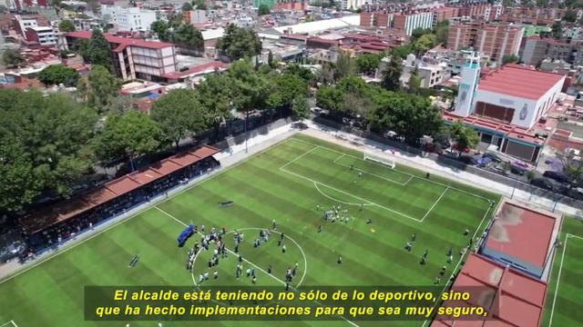 Porque el Deportivo Pavón es la joya de la Pensil, le dimos una nueva cara a sus instalaciones смотреть онлайн