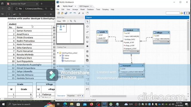 Question 10 | Database Management System | DBMS | HeidiSQL | MySQL Work Bench | Java Institute смотреть онлайн