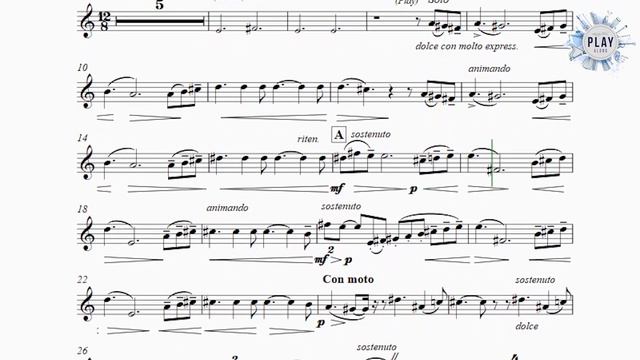 Play-Along for HORN: Tchaikovsky's 5th Symphony - 2nd Mov - (Version without metronome below 👇📯) смотреть онлайн