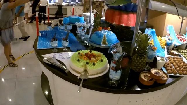 Отель Asia Beach Resort & Spa Hotel 5* Алания. Турция. Новые правила в ресторане при карантине. смотреть онлайн