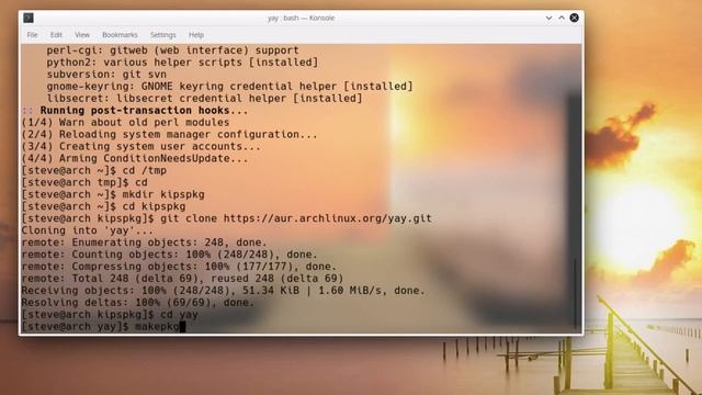 How To Install The AUR Helper Yay смотреть онлайн