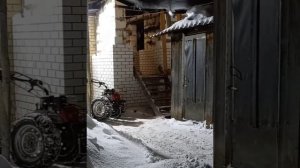Колеса от нивы на мотоблок, пробный выезд
