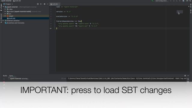 Create Spark Scala SBT project in Intellij Idea. 1-minute tutorial смотреть онлайн