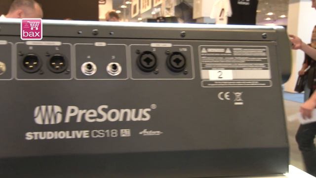 Musikmesse 2015 - Presonus StudioLive CS18AI Controller смотреть онлайн