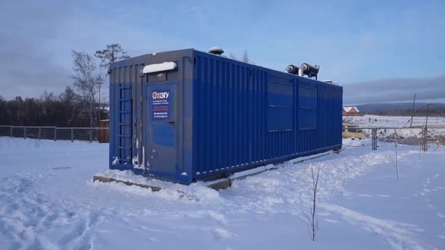 ЭДБ-800-4 в УБК-10, районная больница, с.Богучаны Красноярского края (ноябрь 2017) смотреть онлайн