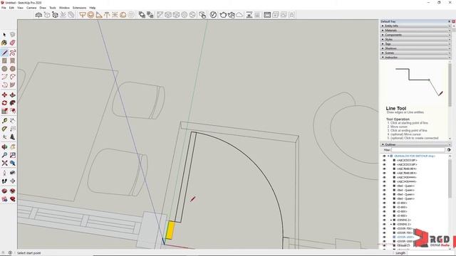 Architectural Modeling Pt 1: Importing and Preparing 2D CAD Drawings for Sketchup Modeling смотреть онлайн