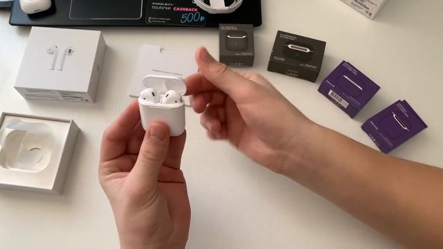 Распаковка AirPods смотреть онлайн