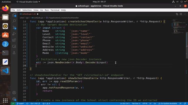 Building APIs with Go - JSON requests I смотреть онлайн