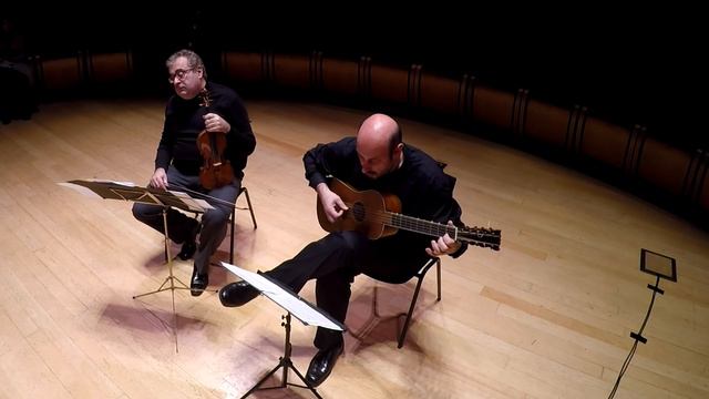 Santiago de Murcia, Giga / Stradivari guitar смотреть онлайн