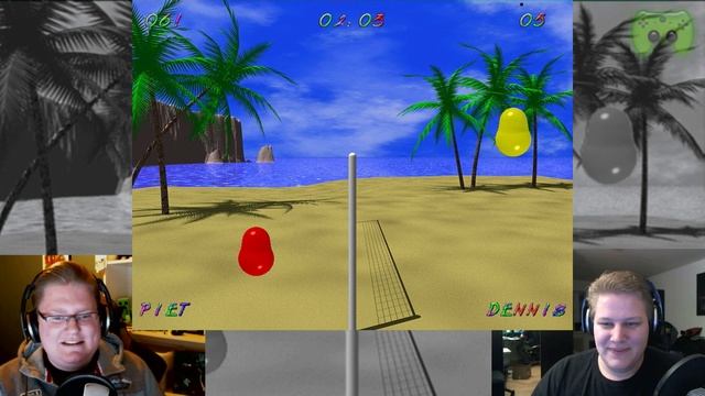 BLOBBY VOLLEY # 1 - Betonlocke vs. MoFo Joe der Ballkunst «» Let's Play Blobby Volley | HD смотреть онлайн