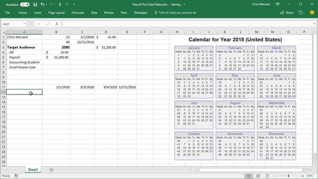 Calculate Annual Salary with annual performance review using Excel by Chris Menard смотреть онлайн