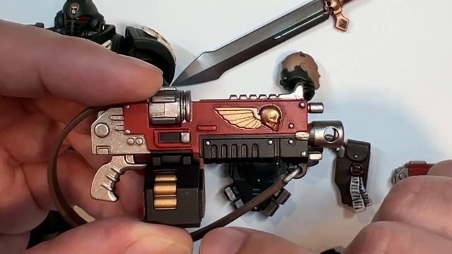 Unboxing & Review of JoyToy x Warhammer 40K Dark Angels Space Marines (Sergeant & Bare Headed Ver) смотреть онлайн