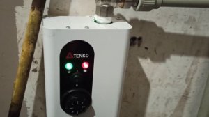 Котел Холмова + Электро котёл 2 KW, работа в паре
