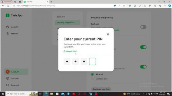 How to Change Cash App Pin Number 2024? Update Cash App PIN Number