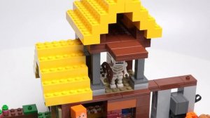 LEGO Minecraft Фермерский коттедж 21144 Обзор
