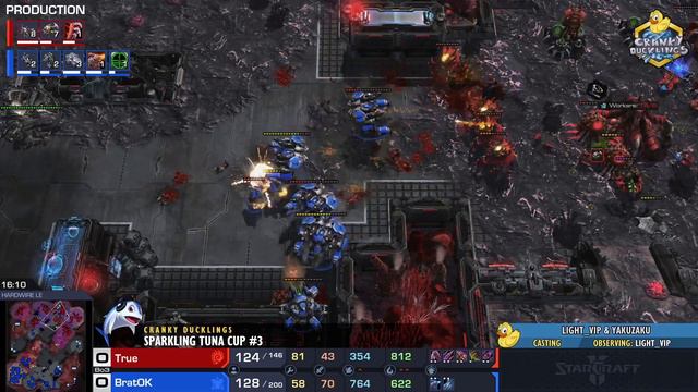 TRUE vs BratOK - ZvT | Sparkling Tuna Cup #3 | Weekly StarCraft 2 Tournament смотреть онлайн