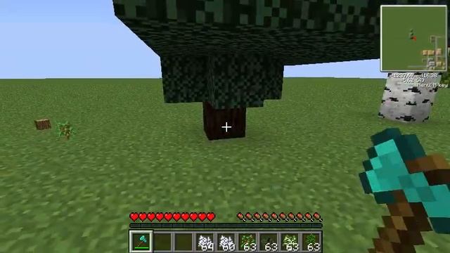 Модообзор №1 Ломаем дерево с первого блока смотреть онлайн