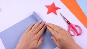 Красивая ОТКРЫТКА на 9 МАЯ своими руками