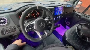 Установка руля от МерседесаGLE на Газель Некст с подключением #магазин #газель #газельнекст #грозны