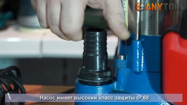 СОЮЗ НГС-9705СВ - недорогой фекальный насос для дачи с ножом измельчителем смотреть онлайн