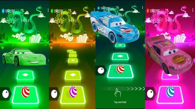 Lightning McQueen Disney Pixar Cars Tileshop EDM Rush CoffinDance?⚰️?#musicgame