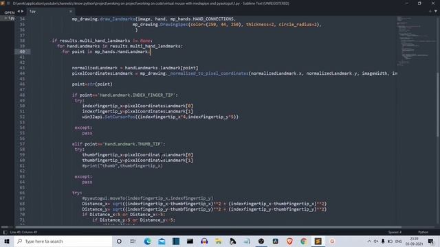 virtual mouse using python смотреть онлайн