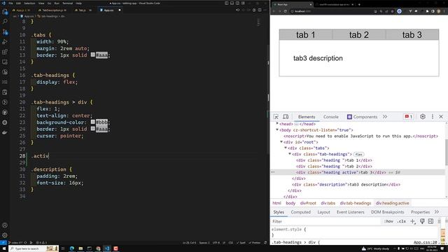 32. Completing Tabbing Project in React JS and understand Children Prop in Component - React18 смотреть онлайн