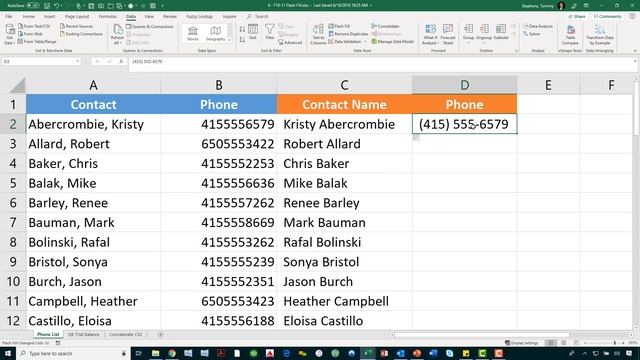 Using Excel's Transform Data By Example Add In смотреть онлайн