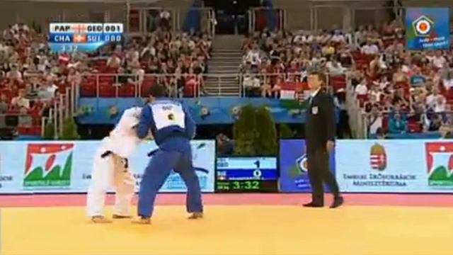 Judo European Championships 2013: Amiran PAPINASHVILI (GEO) - Ludovic CHAMMARTIN (SUI) Final [-60kg смотреть онлайн