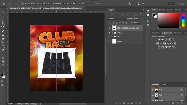 How To Design Night Club Flyer In Photoshop | FREE PSD 2023 смотреть онлайн